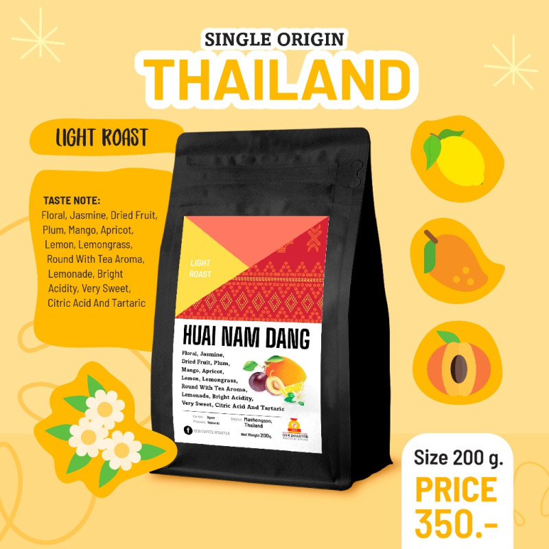 Huai Nam Dang Coffee Beans: Thailand's Finest Natural Roast
