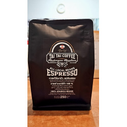 Premium Dark Roast Coffee Beans from Thailand's Mae Hong Son