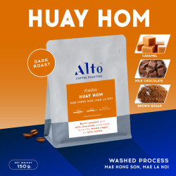 Huay Hom mørkbrenning: Autentiske thailandske kaffebønner
