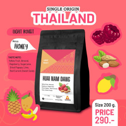 Honey Processed Thai Coffee Beans - Mae Hong Son