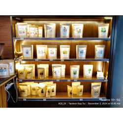 Mae Hong Son Coffee Beans: Klohaki Black Honey Light, Thailand