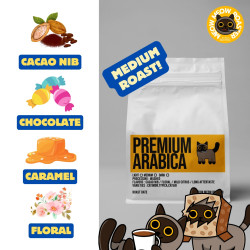 Nan Thailand Coffee Beans: Premium Medium Roast