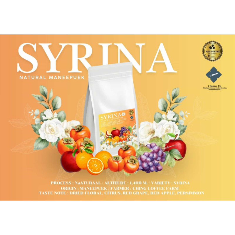 Goûtez la Thaïlande : les grains de café Syrina de Nan Coffee Roastery