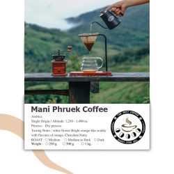 Goûtez à l'authentique Thaïlande : le café arabica Manipruek NAN