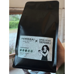 Thailandske kaffebønner fra Chiang Mai: Panghai Arabica-brenning