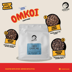 Authentic Thai Coffee Beans from Omkoi, Chiang Mai