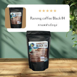 Indulge in Ranong Coffee Black 84: Authentic Thai Instant Coffee