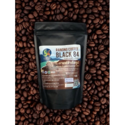 Indulge in Ranong Coffee Black 84: Authentic Thai Instant Coffee