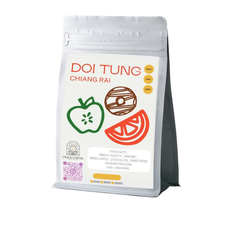 Free Grinding: Discover Doi Tung Chiang Rai Arabica Coffee in Thailand