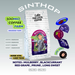 Prisvinnende Sinthop-kaffebønner fra Thailand