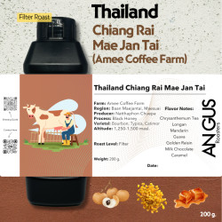 Authentic Thai Coffee: Chiang Rai Black Honey Bean Roast by Angus