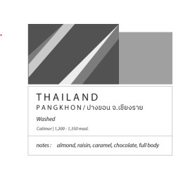Entdecken Sie authentischen Pangkhon-Kaffee in Chiang Rai, Thailand.
