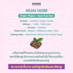 Autentiske thailandske kaffebønner - Goodie Coffee Roaster