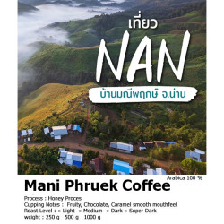 Authentic Thai Nan Coffee: 100% Arabica Beans | Choose Roast Level