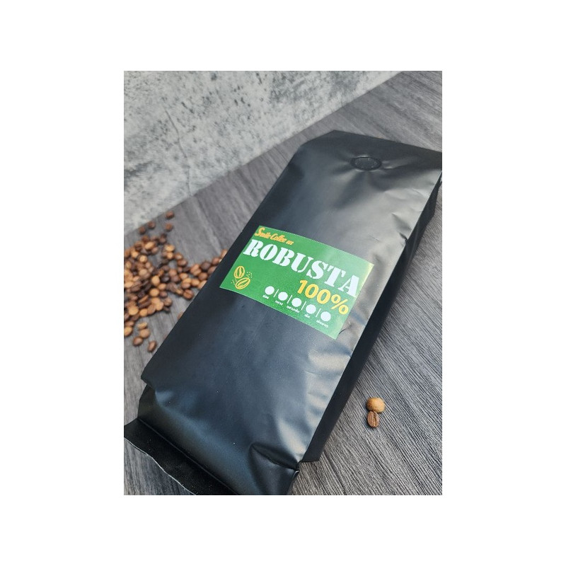 Authentic Thai Robusta Coffee Beans from Chumphon