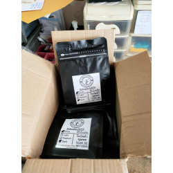 Taste Authentic Thailand: Roasted Robusta Coffee Beans (250g)